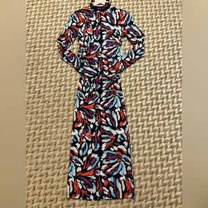 Essentiel Antwerp Dress - Women's Multicolor Small - Jersey Maxi Colorful